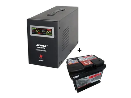 Avansa 500 W + baterie 46 Ah