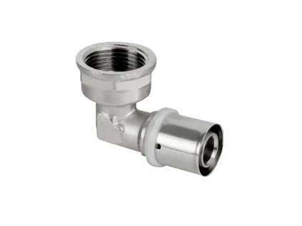 Lisovací koleno 90° 16 × 1/2" vnitřní závit