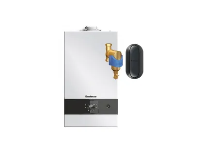 Buderus GB122-15i + odkalovač Logafix